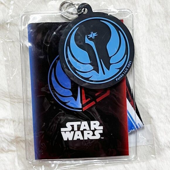 🔮 5/$25 Funko Pop Star Wars Gaming‎ Greats 2 Sided Lanyard & Keychain - Picture 1 of 10